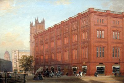 Die Bauakademie in Berlin von Eduard Gaertner